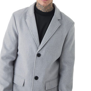 Manteaux formels pour hommes, vêtements professionnels élégants, manteau formel pour hommes, style de bureau élégant, manteaux formels pour hommes, coupe professionnelle sur mesure - Product Image 3