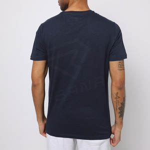 Camiseta de algodón de alta calidad para hombre, manga corta transpirable para Polo sobre el cuello, moda personalizada, opciones de talla grande - Product Image 3