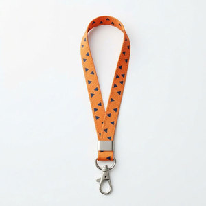 Custom Event <b>Lanyard</b> Polyester Neck Strap ID Holder <b>Key</b> Card Holder Strap <b>for</b> Conferences Exhibitions Offices Business - Product Image 1