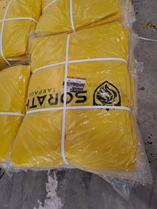 Super Strong HDPE Tarpaulin UV-treated <b>Waterproof</b> Mesh <b>Fabric</b> in Plain Style - Product Image 6