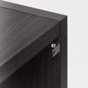 Prezzo di fabbrica in bianco e nero 4 cubo organizzatore di stoccaggio libreria in legno - Product Image 4