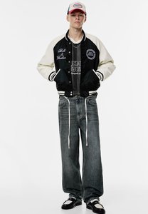 Made In Pakistan New Design Custom Logo Varsity <b>Jacket</b> Men Windproof Men <b>jacket</b> Unisex <b>Racing</b> <b>Jacket</b> For Men 2025 - Product Image 6