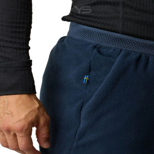 Jogging en polaire décontracté pour hommes, taille moyenne, devant plat, style teint uni, service OEM disponible - Product Image 3