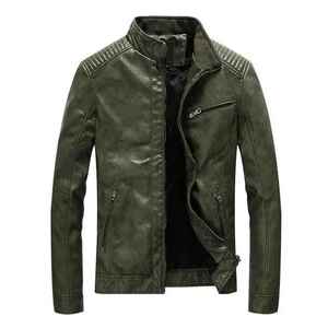 Chaquetas de cuero de manga larga para hombre, servicio OEM, última llegada, chaquetas para hombre, ropa de calle, chaqueta personalizada para hombre - Product Image 6