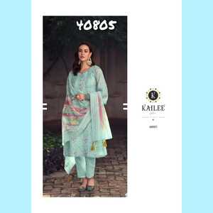 กางเกง kurti ผ้าฝ้ายแท้พร้อมอุปกรณ์เสริมและงานช่างจาก surat - Product Image 4