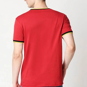 T-shirt à col rond en coton 100% fabriqué au Pakistan, option d'impression personnalisée, marque privée, impression sérigraphique écologique - Product Image 2