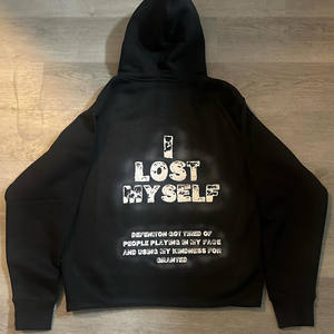 Ladies <b>Oversize</b> Cotton <b>Hoodie</b> Custom Printed Plus Size Women's <b>Long</b> Sleeve Pullover Breathable with Hooded Collar Adults Autumn - Product Image 2