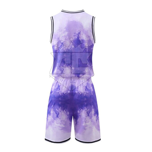 Maillots de basket-ball sans manches en polyester respirant 100 % personnalisables à prix abordable – Créez votre propre design – Nouveaux stocks - Product Image 3