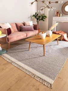 ผ้าแจ็คการ์ดสุดหรูพรมผ้าฝ้ายถักแบบแบนพรมทอมือในร่มและกลางแจ้งพรมพื้นที่ราคาประหยัดและชุดคุ้มค่าโดย ithl - Product Image 3