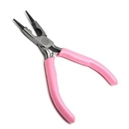 Mini <b>Pliers</b> Diagonal Round <b>Bent</b> Needle <b>Nose</b> Handcraft Beading Insulated Cutter <b>Pliers</b> For Jewelry Making Tools - Product Image 2