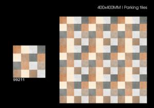 Carreaux de sol extérieurs contemporains 40x40 cm 400x400 mm 16x16 pouces finition mate, adaptés au stationnement, revêtement de sol moderne - Product Image 3