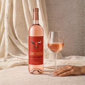 Campanero - Vino Rosado Semidulce Garnacha Tempranillo 11% ABV Vino Rosado Español 750ml - Product Image 3