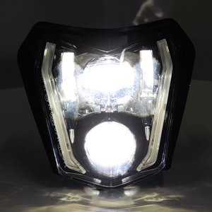 Dirt bike phare LED 66W Enduro phares DRL pour <span class=keywords><strong>KTM</strong></span> 2017-2021 EXC XCW 250 350 450 500 SMC-R <span class=keywords><strong>690</strong></span> - Product Image 5