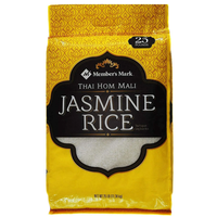 Riz Jasmin Biologique à Grains Longs de Thaïlande en Gros, Parboiled Parfumé Séché AD, 5% de Brisure, Récolte 2025, pour la Cuisson