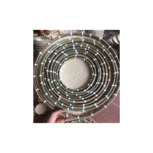 Panier de vannage naturel traditionnel Met Tre Vietnam fait à la main écologique durable léger modèle Helen - Product Image 4