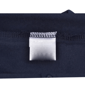 Camiseta de Golf Personalizable para Hombre, Manga Corta, Color Sólido, con Logotipo Bordado, Transpirable, Cuello Personalizado, Tejido de Punto - Product Image 4