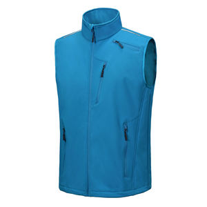 Chaleco acolchado cálido de invierno personalizado para hombre, forro polar Softshell reflectante, impermeable, transpirable, Reversible, informal, para correr, senderismo - Product Image 6
