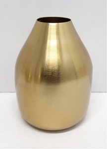 Florero de Metal dorado de alta calidad para decoración de mesa de hierro para el hogar, jardín, hoteles y salas de estar - Product Image 4