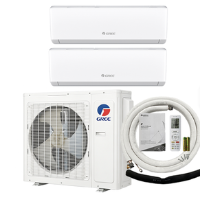Climatiseur multi-zones Grees OEM 18000 BTU 2 HP 1,5 tonne |   Unité de climatisation intelligente pour intérieur de conception moderne - Product Image 1