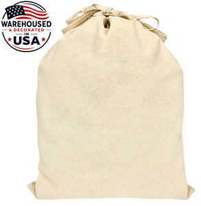 Bolsa de Lavandería Plegable Moderna Hecha a Mano de Lona de Algodón Ecológica y Duradera con Cordón para Almacenamiento de Ropa en Hoteles y Resorts, Tamaño Grande - Product Image 1