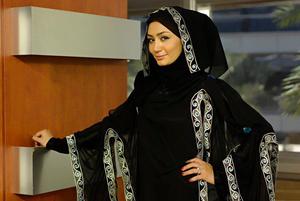 Abaya de mariage égyptienne avec broderie lourde, look luxueux - Product Image 3