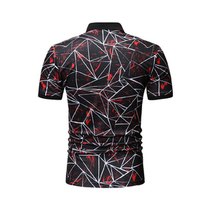 Nouveau design, logo personnalisé, polos à manches courtes pour hommes, polos décontractés pour hommes, polos en coton de qualité supérieure - Product Image 3