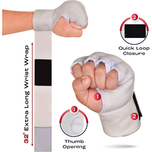 ผ้าพันมือชกมวยแบบปรับได้ ดีไซน์ใหม่ คุณภาพสูง รุ่นใหม่ล่าสุด กำลังเป็นที่นิยม มีหลายขนาดให้เลือก - Product Image 3