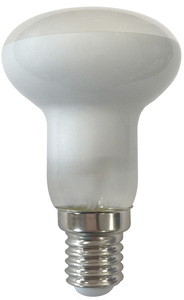 Lámpara LED R63 E27 6W 3000K 430Lm 63x100mm con Reflector de Cristal. (F-Bright 2601998) - Product Image 1