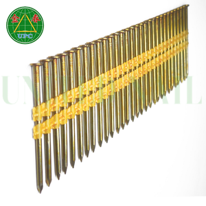 Meilleure valeur 2-3/8 "x 0.113 clous en acier à bande en plastique 5000 pièces avec tête à carreaux à tige lisse fabriqués au Vietnam prix d'usine - Product Image 1