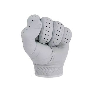 Vente spéciale de gants de golf en peau de mouton en cuir véritable fabriqué sur mesure OEM Dernier cri de haute qualité en gros paume souple - Product Image 3