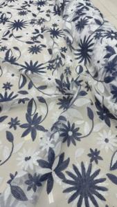 Importé net Broderie tissu tissu faire pour déguiser lehenga matériel - Product Image 3