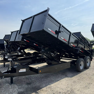Affordable Quality Heavy Duty Dump <b>Farm</b> <b>Trailer</b> Hydraulic Tilt 7x12 7x14 6x12 6x14 Ready for Work Buy Now In Stock Ready To Ship - Product Image 1