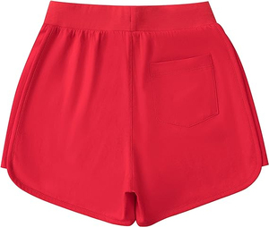 Pantalones cortos de playa de alta calidad, pantalones cortos para correr de poliéster para hombre, pantalones cortos de traje de baño para Unisex, logotipo personalizado, etiqueta estampada bordada - Product Image 2