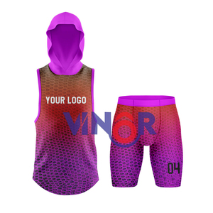 Ensembles d'uniformes de football américain 7 contre 7 à capuche, nouveau design, sublimation, uniformes 7 contre 7 personnalisés, 100% polyester, uniforme 7v7 - Product Image 1