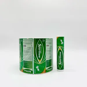 Pharmaceutical packaging labels multivitamin effervescent tablets ODM/OEM factory from Vietnam
