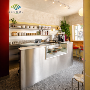 Mostrador de pago con pantalla LED, <span class=keywords><strong>mesa</strong></span> de centro, vitrina, mobiliario para hotel, mobiliario para restaurante, mobiliario para bar, carrito de comida, utensilios de bar - Product Image 1