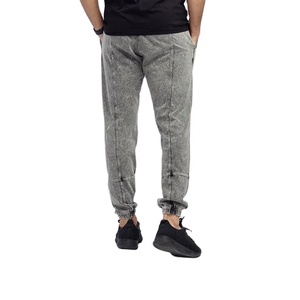 กางเกงจ็อกเกอร์ผู้ชายผ้าฝ้ายเนื้อนุ่มน้ำหนักเบา 250GSM สไตล์ลำลองสำหรับออกกำลังกายและสตรีทแวร์ รับผลิตแบบ OEM และรับผลิตภายใต้แบรนด์ของลูกค้า - Product Image 4