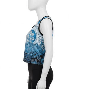 Tops de Yoga con Estampado por Transferencia de Calor para Adultos, Poliéster Suave, Elástico, Transpirable, que Absorbe la Humedad, Ropa Deportiva para Gimnasio y Ejercicio - Product Image 2