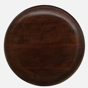 Roding Home Furniture Taburete de madera de Mango/Mesa auxiliar en acabado Tubbaq para sala de estar - Product Image 5