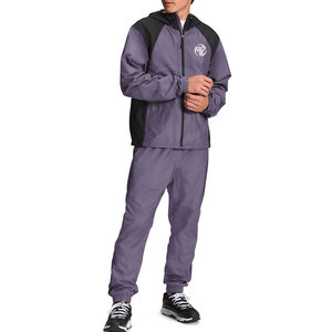 Traje Cortavientos Informal con Capucha para Invierno, Resistente a la Intemperie, Ligero y Ecológico, Transpirable y Resistente al Viento - Product Image 1