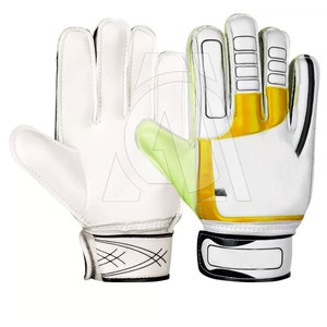 Offre Spéciale Gants de football de gardien de but en cuir respirant sur mesure vêtements de sport en vente! - Product Image 1