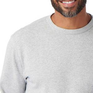 2024 nuevo diseño de calidad Premium para hombres 100% sudaderas con capucha de algodón transpirable térmico cuello redondo ropa de calle personalizada sólida - Product Image 6