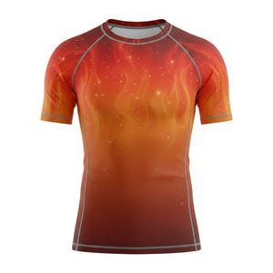 Camiseta Rashguard Sublimada Premium para Hombres, Mujeres y Niños, para MMA, BJJ, Jiu Jitsu, Entrenamiento No-Gi, Top de Compresión Resistente, Venta al Por Mayor - Product Image 1