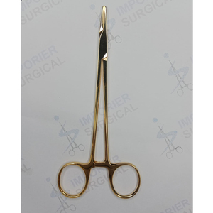 Porte-aiguille médical en acier inoxydable pince chirurgicale instruments outils de suture réutilisables pince hémostatique droite incurvée - Product Image 2