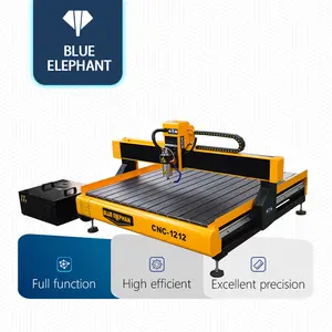 Mesin Fresatura Cnc 3 Assi 4 Kit del Controller Mini Router di Legno 1212 Con Il Rotary Ascia Per Il Metallo