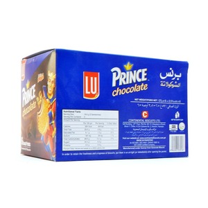 Galletas LU Prince Choco Crispy con Crema Dulce y Chocolate - Sin Gluten, Paquete a Granel Disponible en Tamaños Individual y Familiar, Multi-Packs - Product Image 4