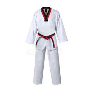 Uniforme de Taekwondo Grapple Master de Alta Calidad Hecho a Medida, 100% Algodón, Logotipo Personalizado, Opciones de Talla, Último Diseño, Ropa de Artes Marciales - Product Image 1