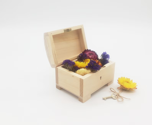 Boîte à souvenirs en bois rustique écologique - Product Image 2
