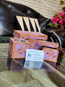 Ensemble d'encens Bakhoor en os poli avec incrustation de motifs floraux pour cadeaux promotionnels aux Émirats arabes unis de Candid Manufacturing Co - Product Image 4