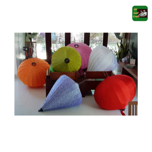 Lanterne en soie fabriquée à la main à partir de soie et de bambou de qualité supérieure pour la décoration intérieure et l'utilisation d'événements fabriquée au Vietnam - Product Image 2